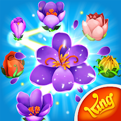 Blossom Blast Saga – Puzzle Bunga Match Seru & Santai